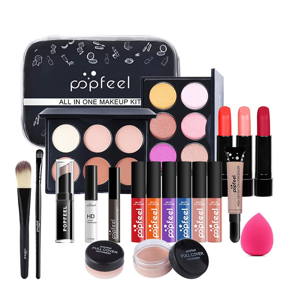 (C) Professional Cosmetics Makeup Set A Full Det Of Professional Makeup Tool Kits