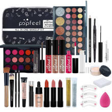 (A) Professional Cosmetics Makeup Set A Full Det Of Professional Makeup Tool Kits
