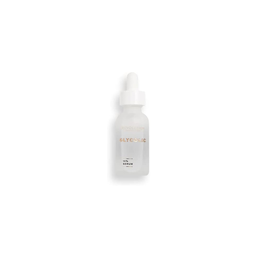 Revolution Skincare London , 10% Glycolic Acid Aha Glow Serum, 30 Ml