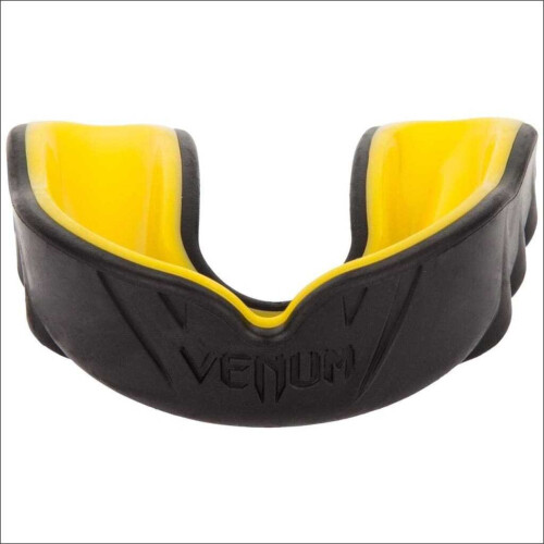Venum Challenger Mouthguard Black/Yellow 1