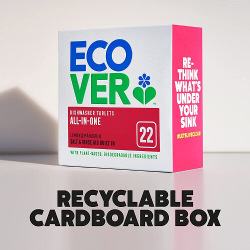 Ecover Ecover All in One Dishwasher Tablets 68 Tablets White 2
