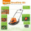 Flymo Flymo SimpliGlide 360 Hover Lawn Mower - 1800W Motor, 36cm Cutting Width, Folds Flat, 10m Cable Length 6