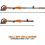 Evolution R225DWS 225 mm Telescopic Dry Wall Sander with LED Torch and 6 Sanding sheets - Orange/Black 3