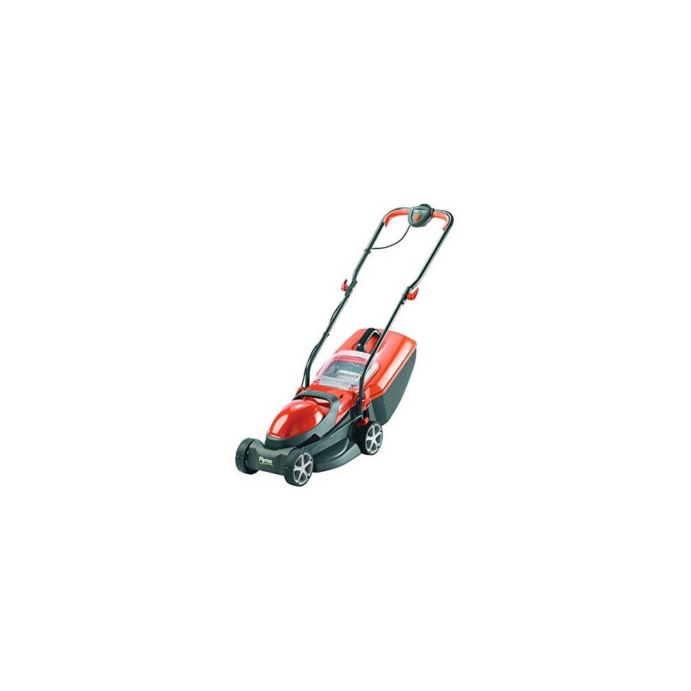 Flymo Chevron 32VC Electric Wheeled Lawnmower - 1200 W, 32 cm, with Rear Roller 