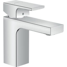 hansgrohe Vernis Shape Basin Mixer Tap 100 with pop-up waste set, chrome, 71561000