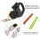 Double Retractable Dog Lead 360°No Tangle Retractable Pet Leash w/ LED 4