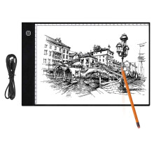 A4 Led Light Box Copy Board Dogital Drawing Pad Painting Copy Tablet With Usb Cable