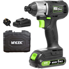 MYLEK 20V Cordless Impact Driver - Brushless motor, Variable Speed