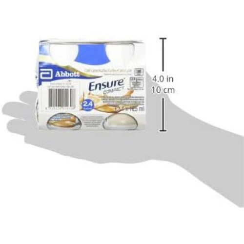 Ensure Compact café latte flavour (Pack of 4) 2