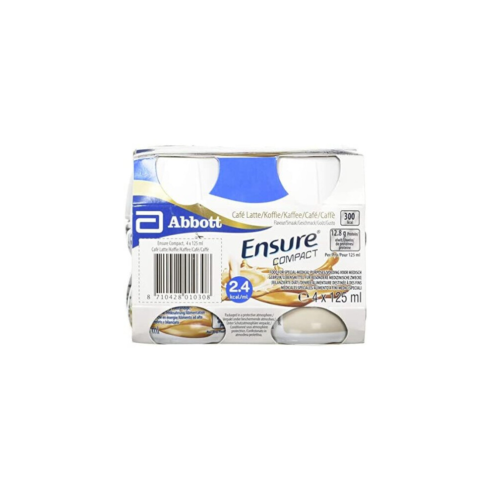 Ensure Compact Cafã© Latte Flavour (Pack Of 4)
