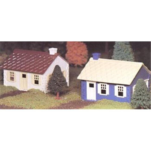 BACHMANN Bachmann BAC45608 O Cape Cod House Snap Kit - Pack of 2