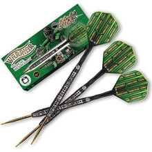 Shot! Darts Warrior Rutene 90% Tungsten Pro Throwing Darts Steel Tip Set, Professional – Made in New Zealand – Designed Dart Flights for Women &