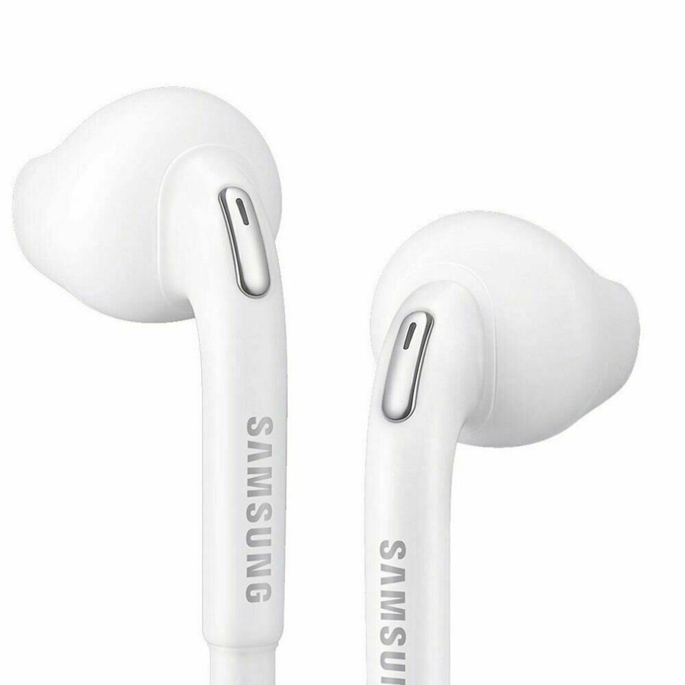 Official Samsung Handsfree Headset In-Ear Earphones Earbud With Mic - White