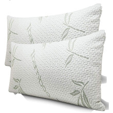 (1 x Pillow) Hollowfibre Bamboo Pillow Hypoallergenic