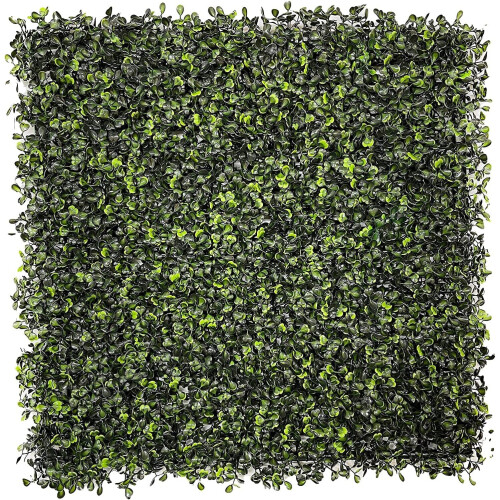 Best Artificial Boxwood 50cm x 50cm Mat Topiary Hedging Panel Screening