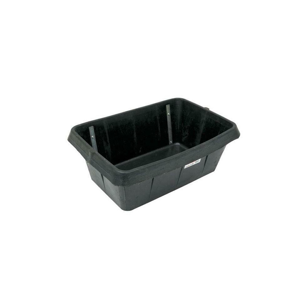 Heavy duty rubber feed bucket hangs on door or fence (Genuine Neilsen CT3143)