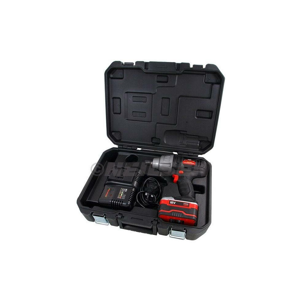 18v Li-Ion Impact Wrench 600NM 1/2" Drive Fast Charger (Genuine Neilsen CT3995)