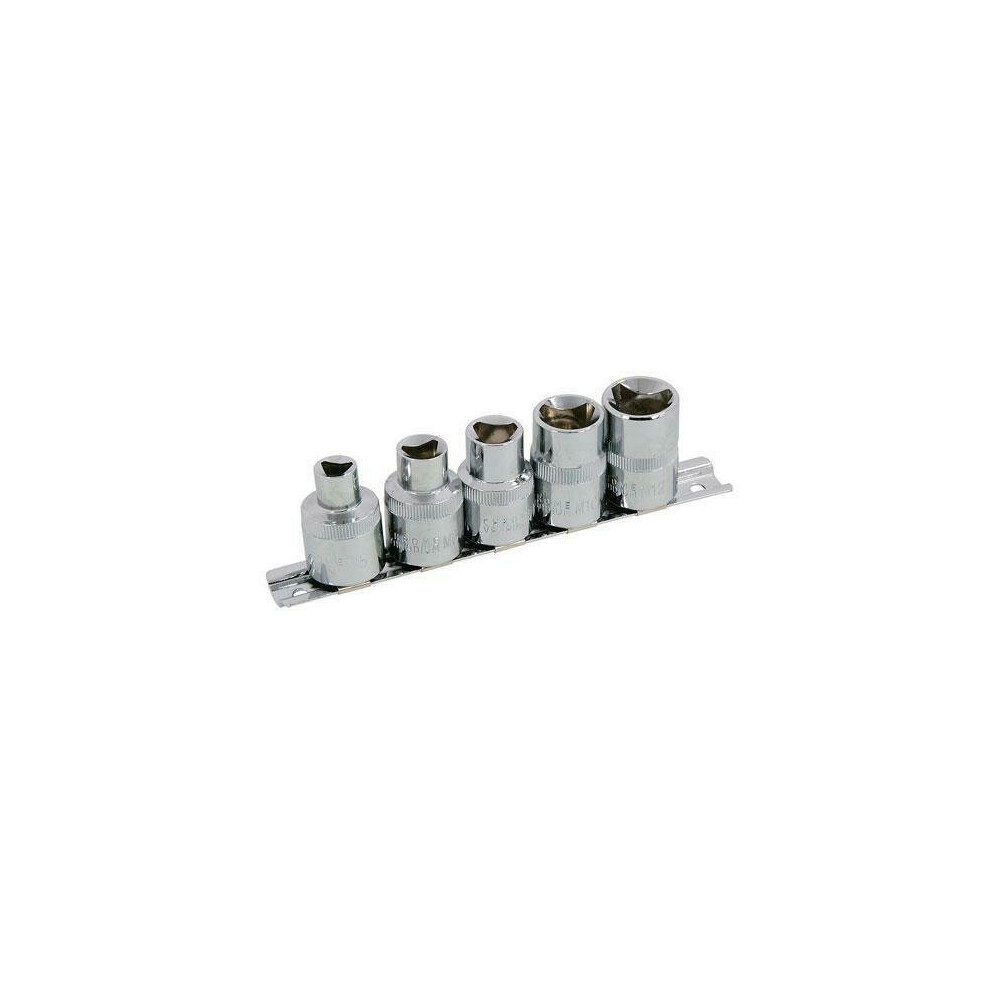 5pc 1/2"Dr Tri-Point Socket Set Triangular Profile Tamperproof Fixings (CT4028)