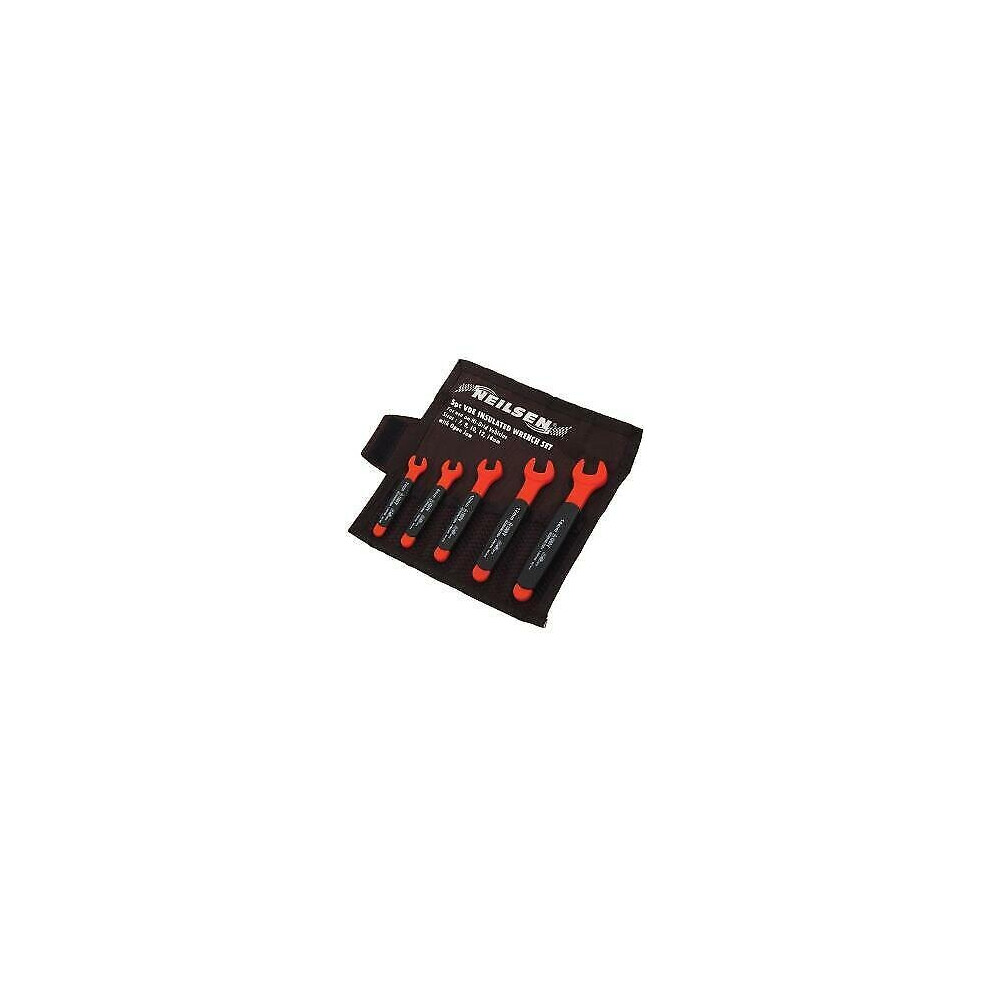 Neilsen 5Pc Vde Insulated Spanner Wrench Set - 1000V - 7-14Mm Hybrid Vehicles (Ct3945)