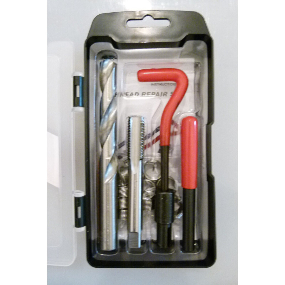 Neilsen Damaged Thread Repair Kit M14x1.25x16.3mm With Tap 15Pc (Genuine Ct2749)