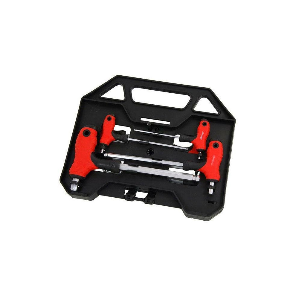 T-Handle Ball Ended Allen Key Hex Set 8pcs, Sizes 2 - 10mm (Neilsen CT4901)