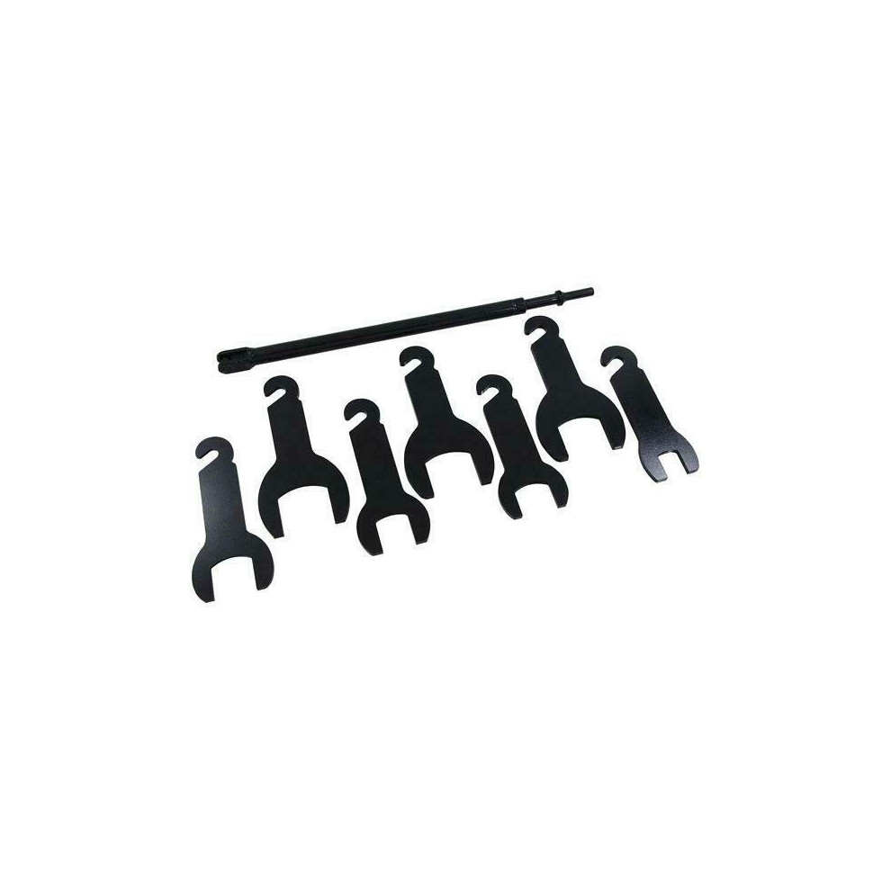 Pneumatic Fan Clutch Wrench Kit - 7pcs Driving Wrenches (Genuine Neilsen CT5785)