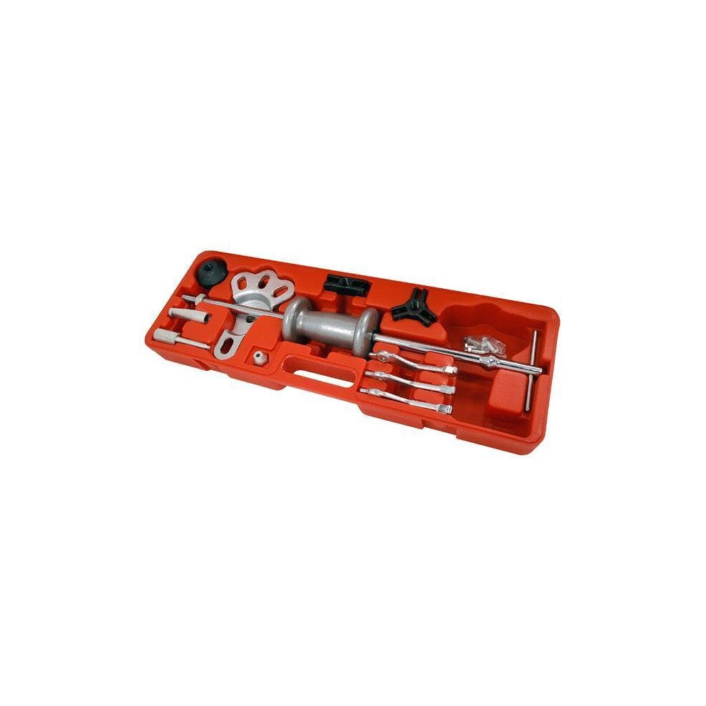 Neilsen 16Pc Slide Hammer Dent Panel Puller Set Steel (Genuine Ct1054)