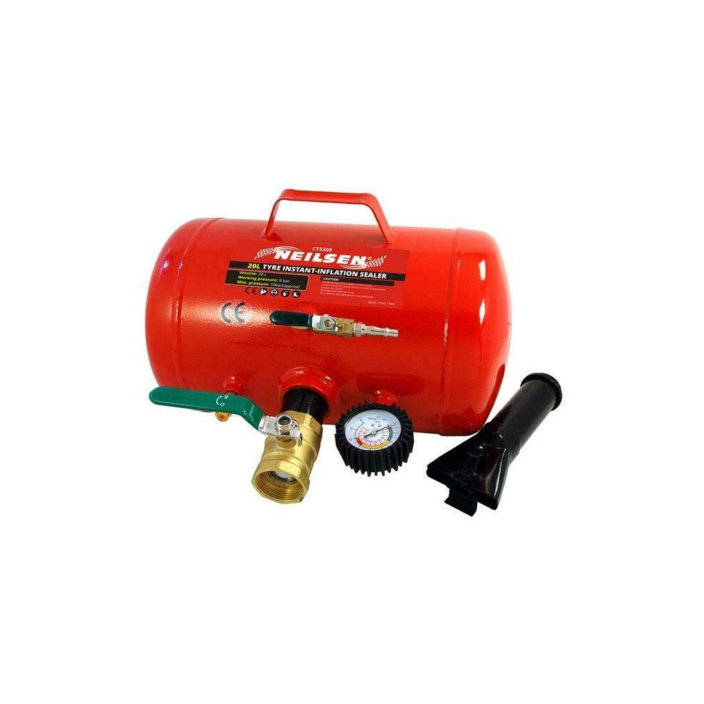 Tyre Bead Blaster, Pneumatic, 20L Volume (Genuine Neilsen CT5309)