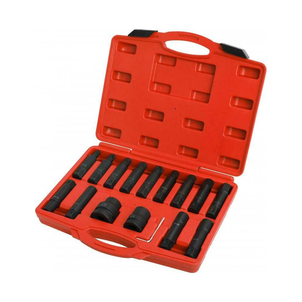 16 Piece Truck Bit Set 3/4 inch and 1 inch (Genuine Neilsen CT0357)