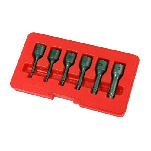 Neilsen 6pc Multi-Spline Damaged Screw Nut Bolt Removal Extractor Set (CT1101)