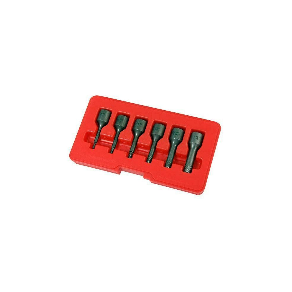 Neilsen 6Pc Multi-Spline Damaged Screw Nut Bolt Removal Extractor Set (Ct1101)