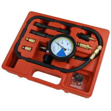 Cylinder Leak Tester. Petrol & Diesel Engines. Gauge & Adaptors (Neilsen CT3615)