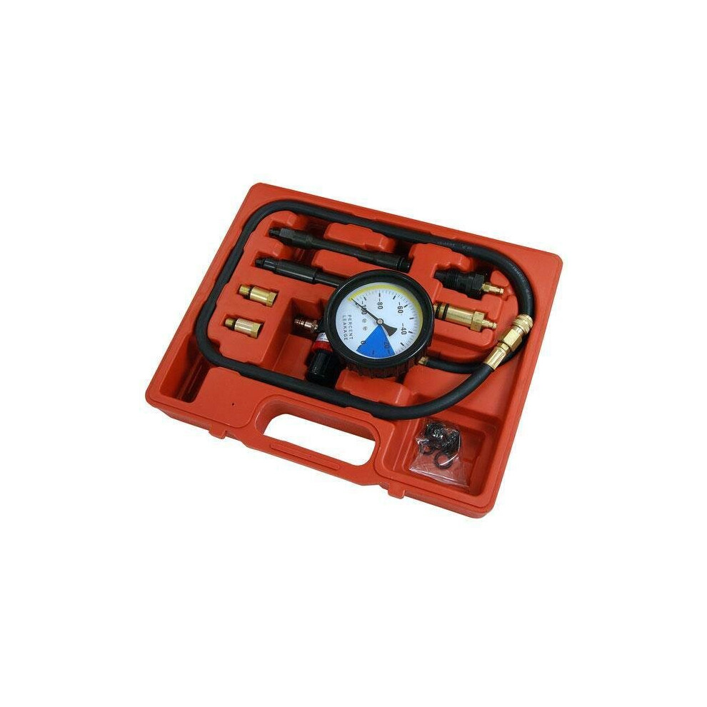 Neilsen Cylinder Leak Tester. Petrol & Diesel Engines. Gauge & Adaptors (Neilsen Ct3615)