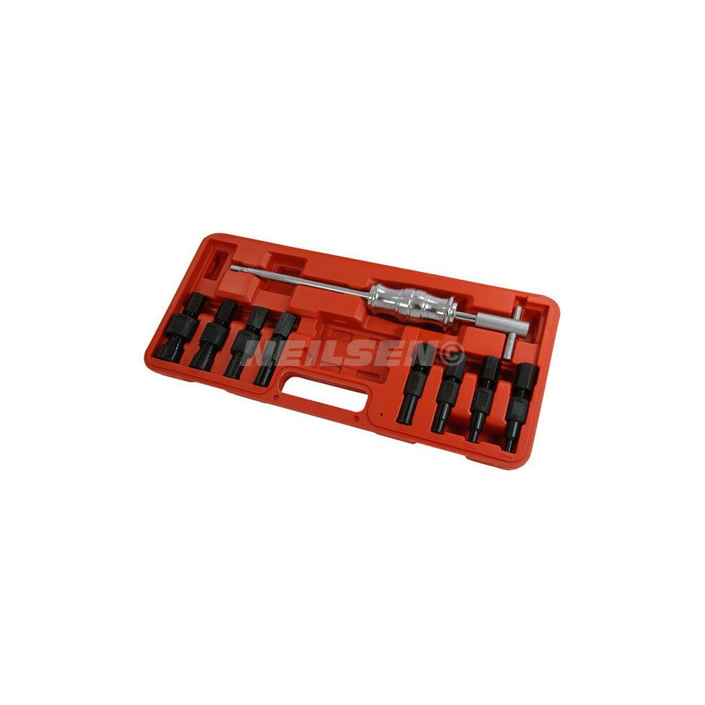 Neilsen 9Pc Blind Hole Inner Bearing Puller Set Remover 8-32Mm (Genuine Ct3758) Black