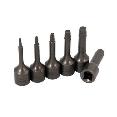 Neilsen 6pc Multi-Spline Damaged Screw Nut Bolt Removal Extractor Set (CT1101) 1