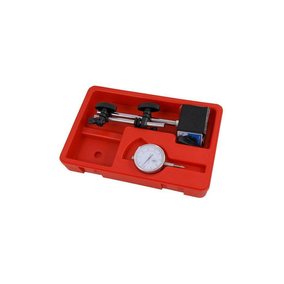 Dti Dial Test Indicator Gauge 0 To 10mm With Stand (Genuine Neilsen CT3785)