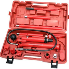 10 Ton Portable Hydraulic Auto Body Dent Frame Repair Kit Porta Pack Jack CT0729