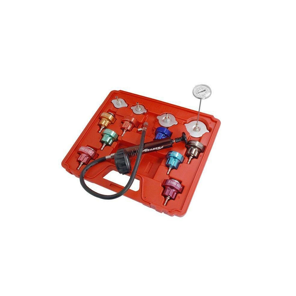 Radiator Pressure Coolant Cooling Temperature System Tester Kit W/ Case (CT1585)