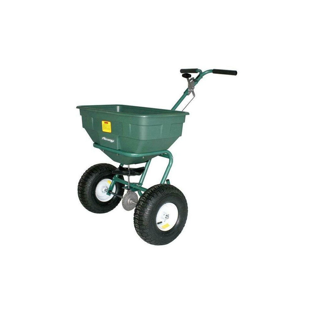 Spreader 125lbs Walk-behind Push Broadcast Spreader (Genuine Neilsen CT2208)-image-OPC-P9QQR7K-NEW