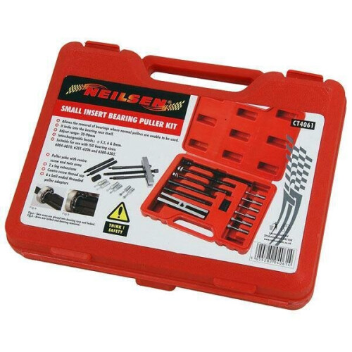 Neilsen Insert Bearing Race Puller Remover Tool Kit 20mm - 90mm (Genuine Neilsen CT4061)