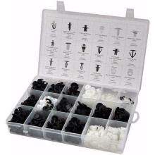 418 Pc Honda Body Trim Clip Assortment Retaining Grommet Clips (Neilsen CT4108)