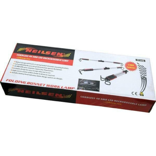 Neilsen Foldable Under-bonnet Cordless Rechargeable LED Lamp (Lithium-ion) CT1643 2