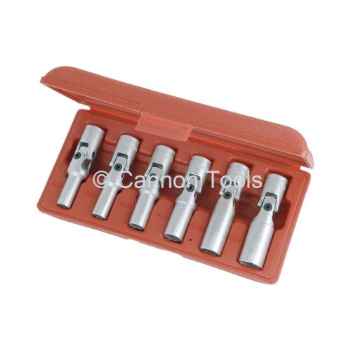 Neilsen 6 Pc 3/8'' Glow Spark Plug Removal Joint Socket (Genuine Neilsen CT1801)