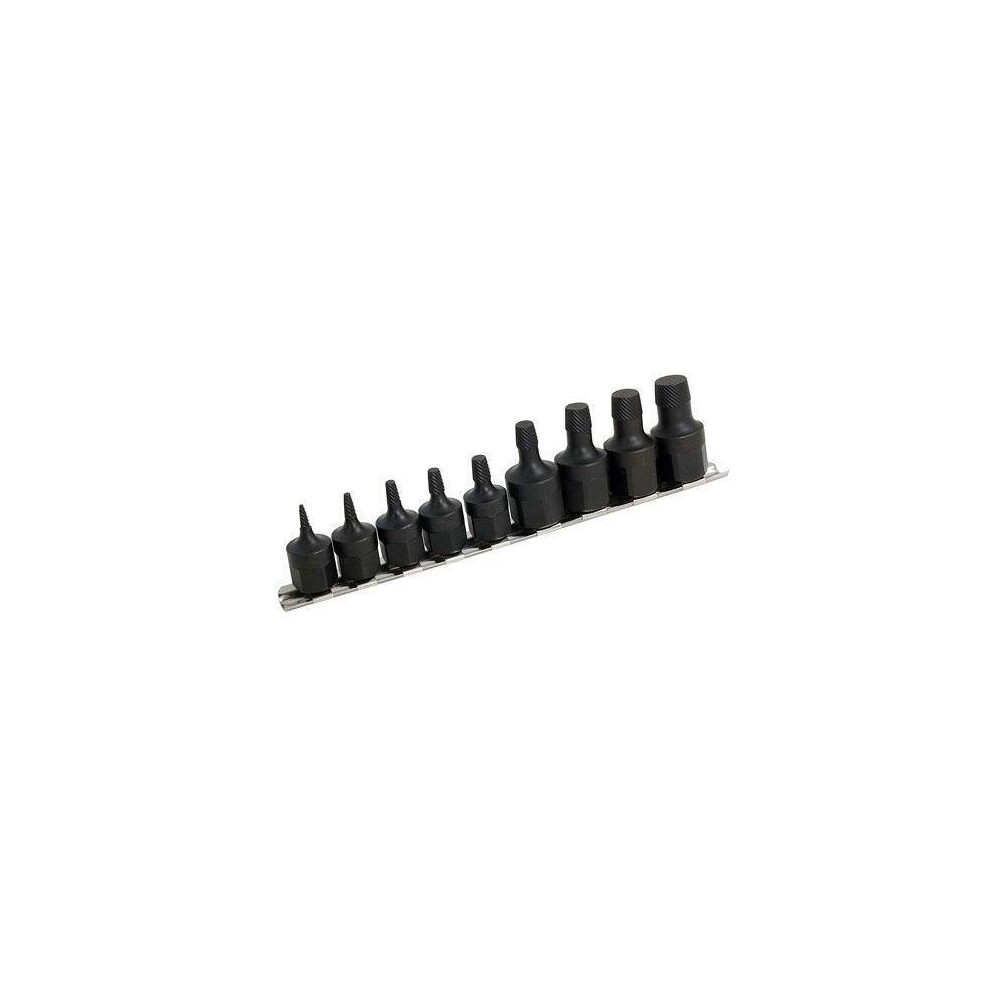 9Pc Multi-Spline Extractor Set Stud Screw 1/2" 3/8" 2 - 14Mm (Neilsen Ct2246) 5055282022467
