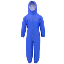 (Blue, 11-12 Years) ZORAX 12M-12Y WATERPROOF Puddle All in One Childrens Kids Rain Suit Boys Girls