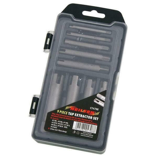 Neilsen Broken Tap Extractor Set 9pc M4 to M22 (Genuine Neilsen CT4708) 2