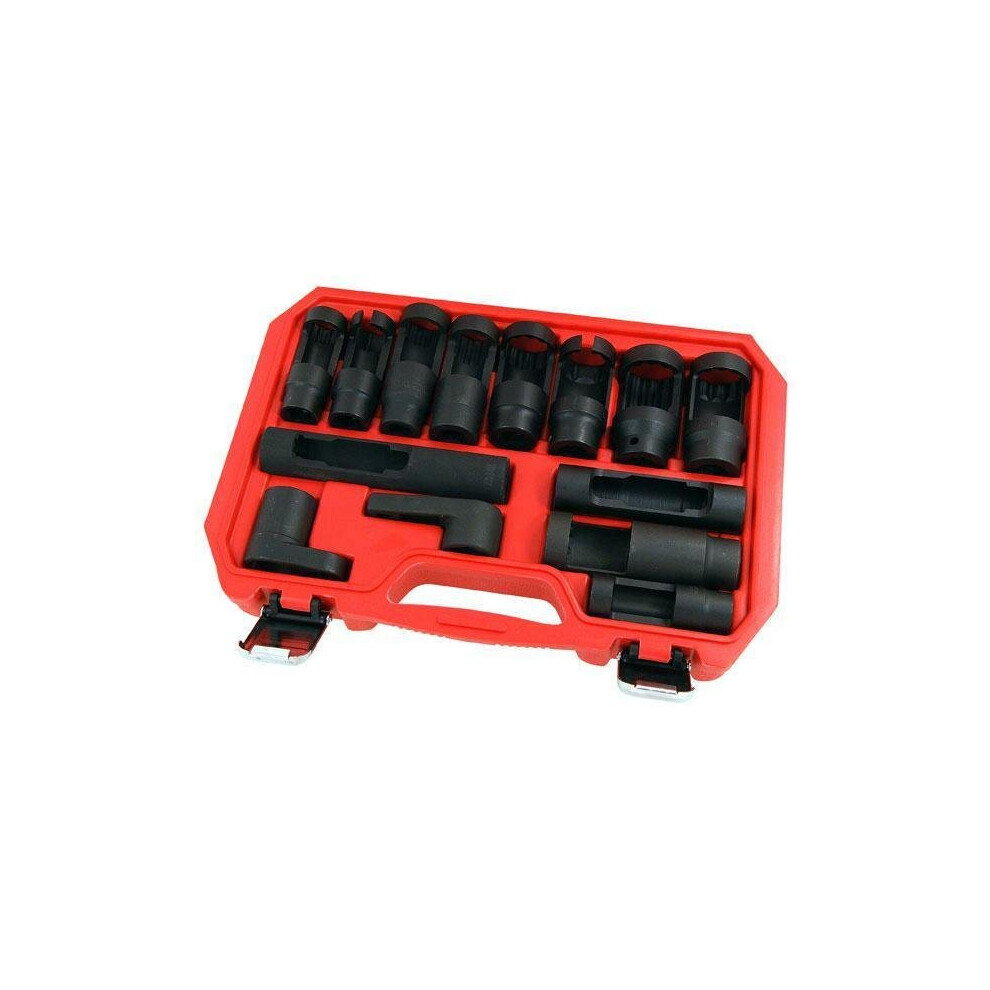 14Pc Diesel Injector Lambda Socket Set 17 - 30Mm (Genuine Nelisen Ct4233) 5055282042335