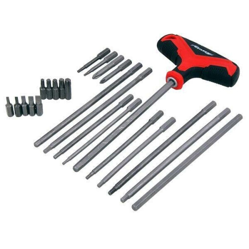 Neilsen 25pc T-Handle Screwdriver Set Inc. Extra Long Bits (Genuine Neilsen CT4248)