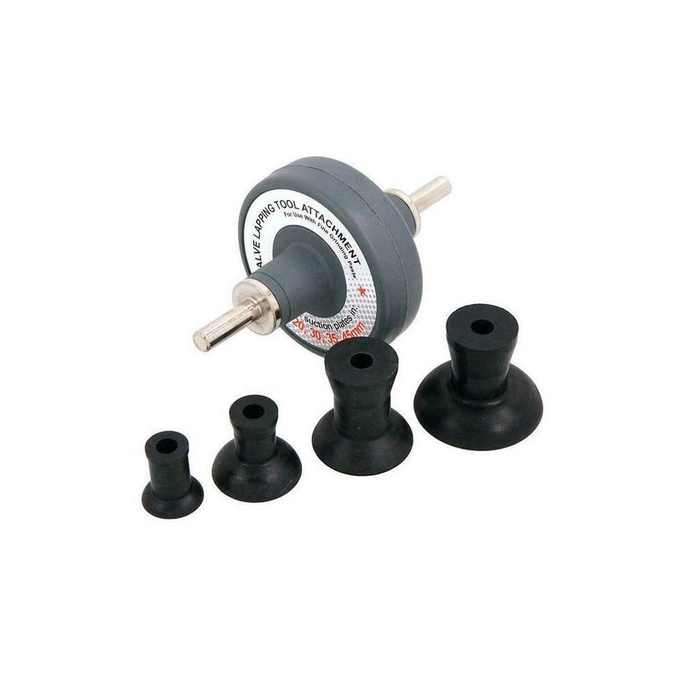 Neilsen Shank Valve Lapping Tool Attachment + 4 Suction Plates (Genuine Ct4609)
