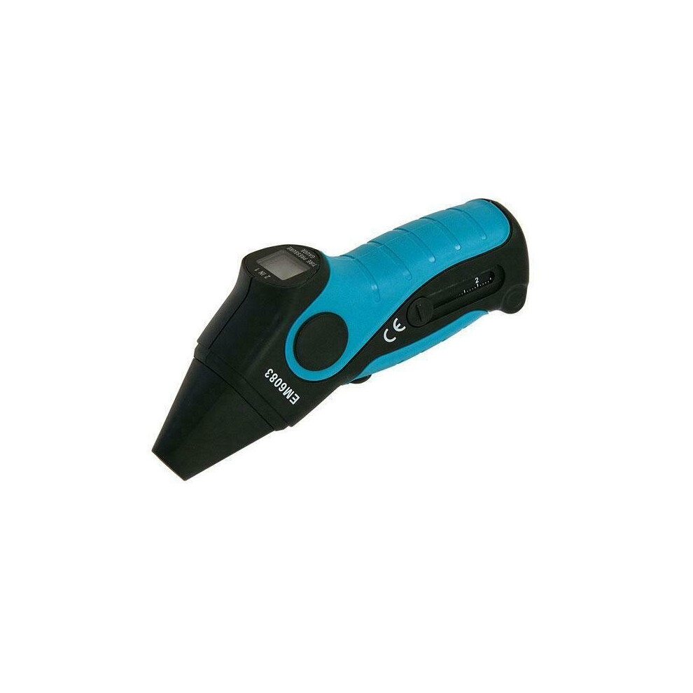 Neilsen Lcd Digital Tyre (Tire) Pressure / Veins Depth Gauge (Genuine Ct3228)